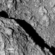 A stunning shot of the asteroid’s surface taken by Hayabusa2 at a height of 210 feet (64 meters).